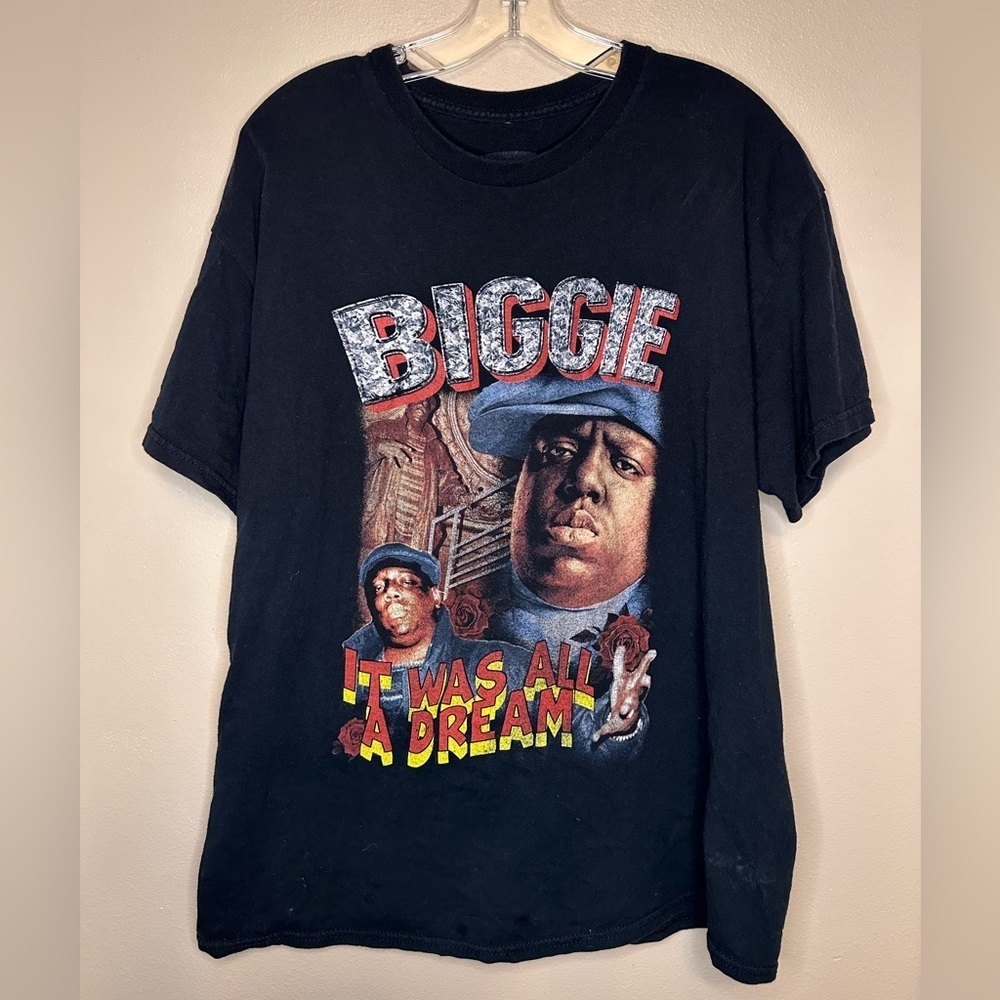 The Notorious B.I.G. Biggie Men’s Tee T-shirt Size XL It was all a dream